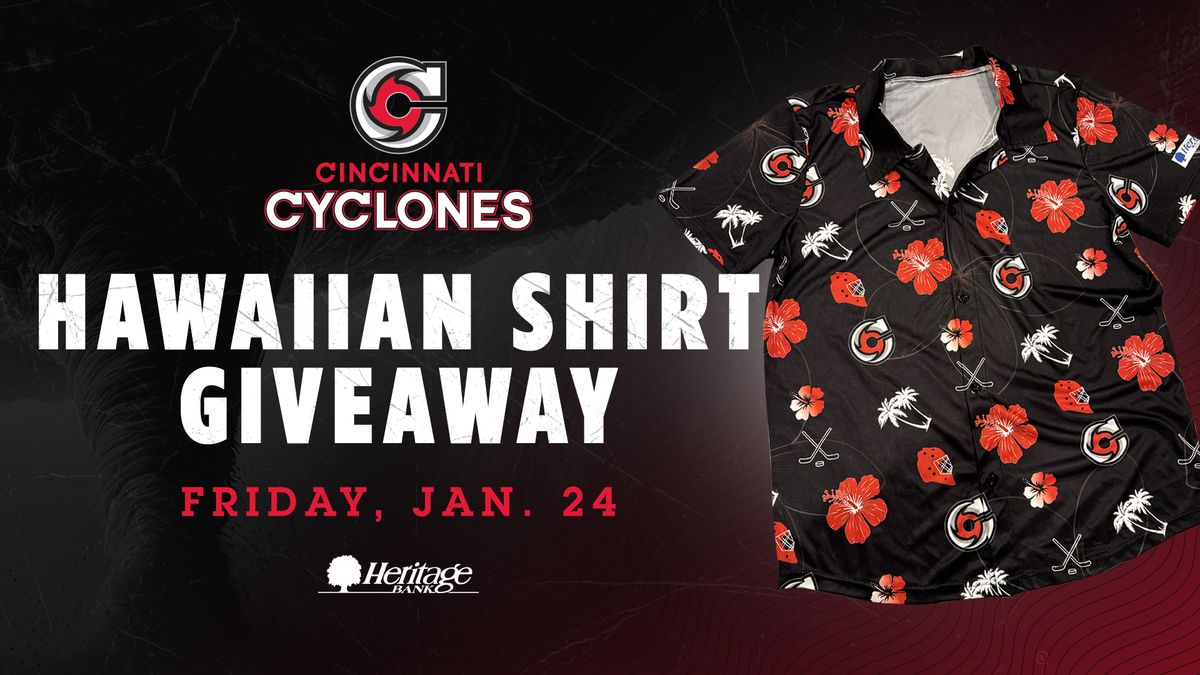 Cyclones Hockey - Hawaiian Shirt Giveaway