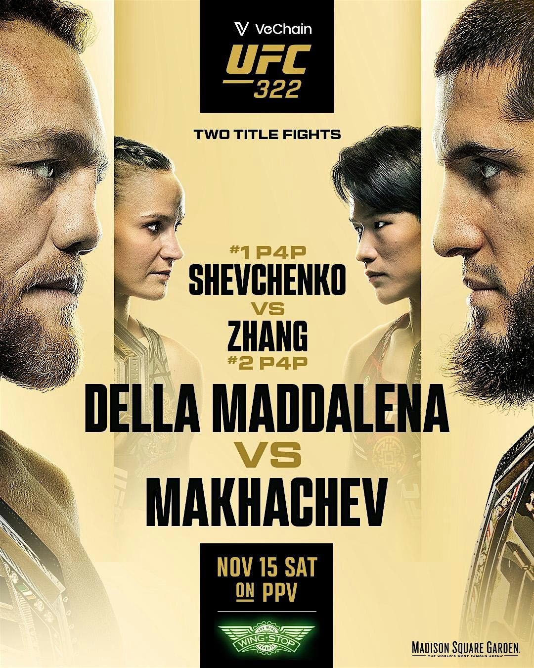 UFC 322: MADDALENA vs. MAKHACHEV