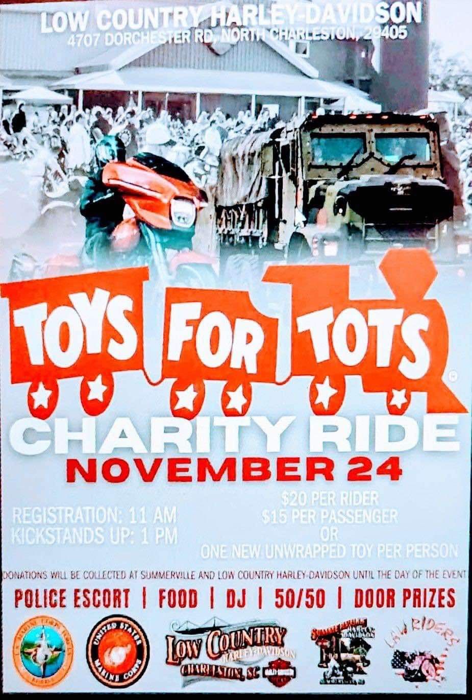 28th Annual Law Riders MC & USMC Toys for Tots  