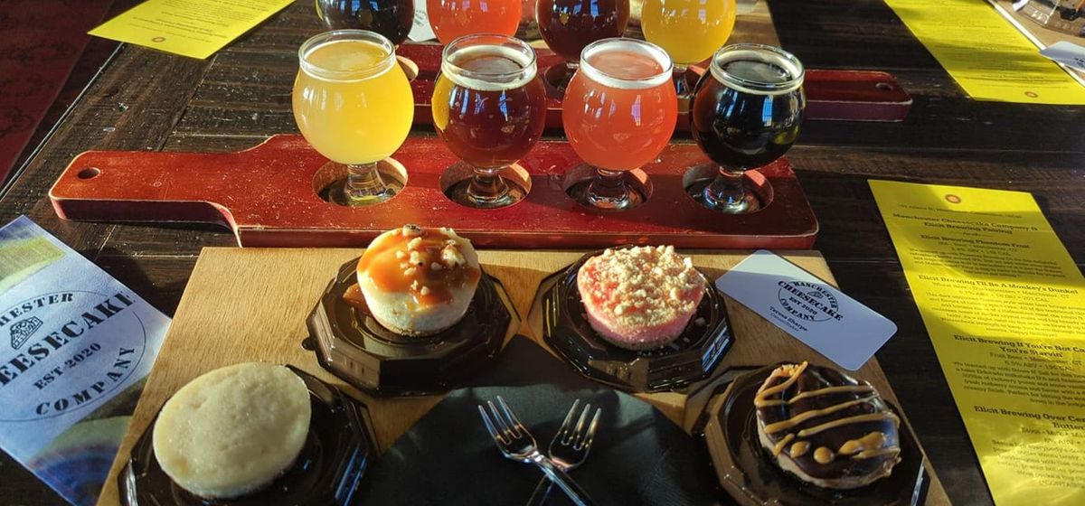 Flights - Cheesecake + Beer!