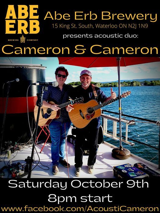 Cameron & Cameron live at Abe Erb Waterloo