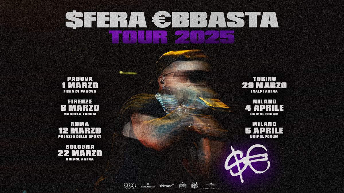 Sfera Ebbasta dal vivo a Torino