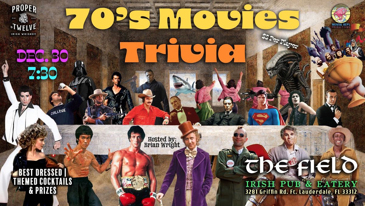 70'S MOVIES TRIVIA