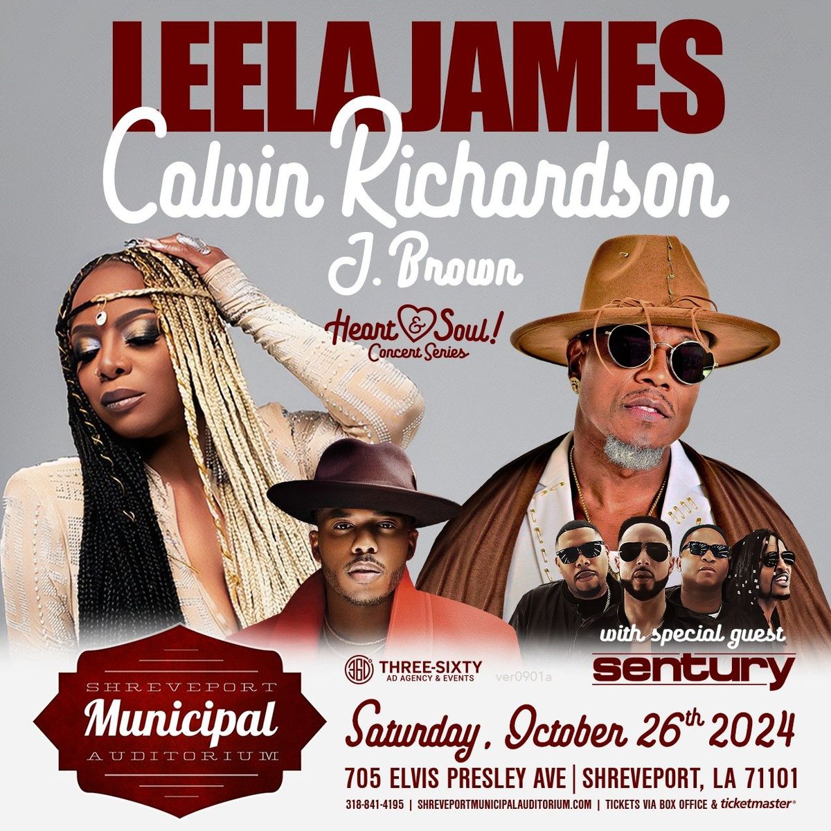Leela James at Murat Egyptian Room at Old National Centre