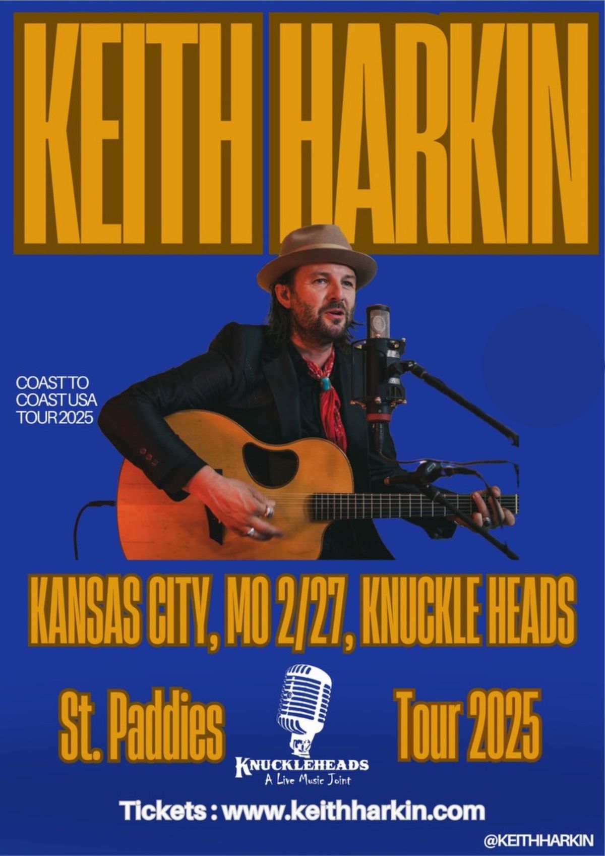 Keith Harkin - Kansas City MO @ Knuckleheads Saloon Gospel Lounge