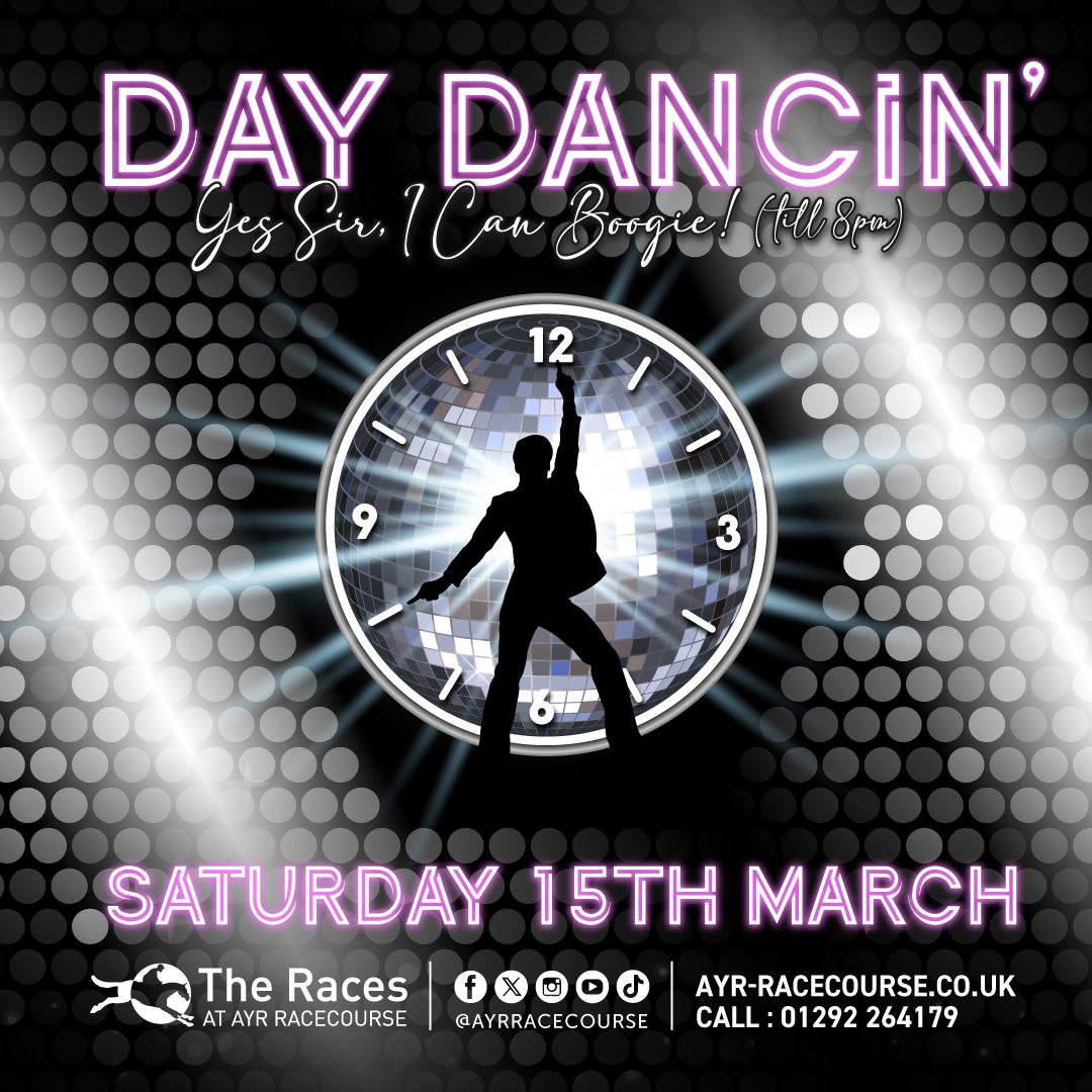 \ud83d\udd7aDay Dancin' :Ayr\u2019s First Daytime Disco! \ud83d\udd7a