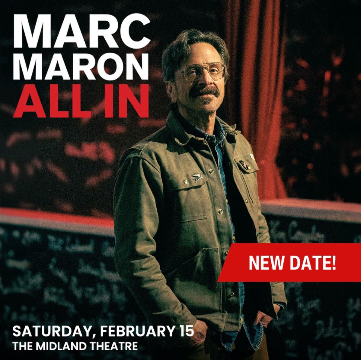 Marc Maron at The Midland Theatre