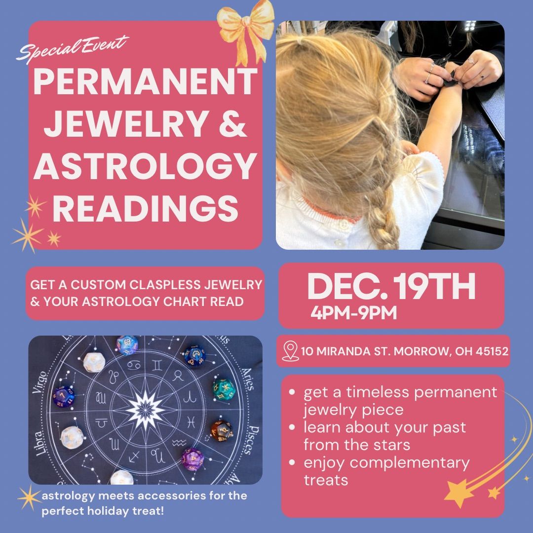 Permanent Jewelry & Astrology Chart Readings