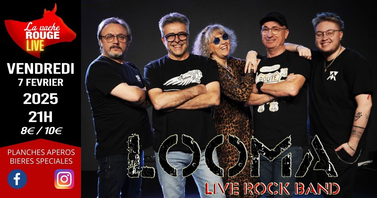 LOOMA (Rock covers) - La Vache Rouge LIVE