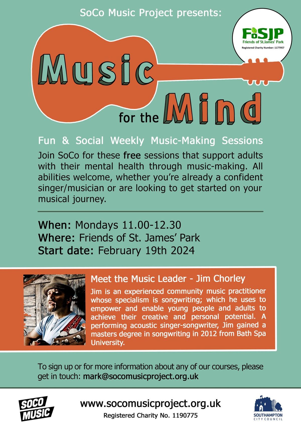 So:Co Music For The Mind - Fun and Social Weekly Music Making Sessions