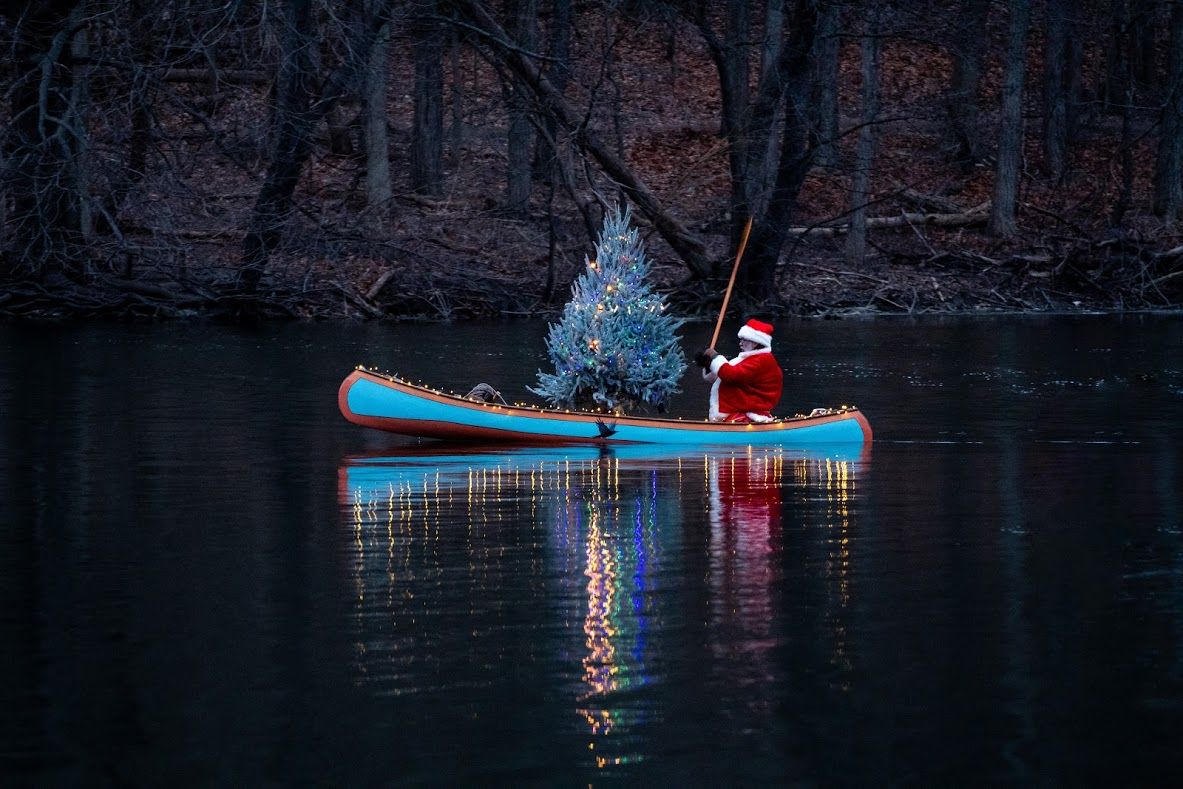 Santa On The Huron