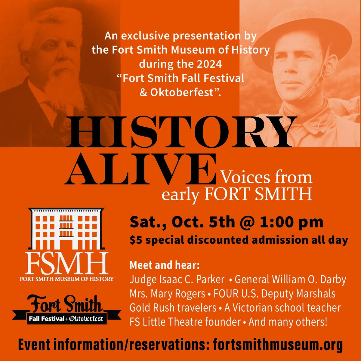 History Alive!: Voices From Early Fort Smith