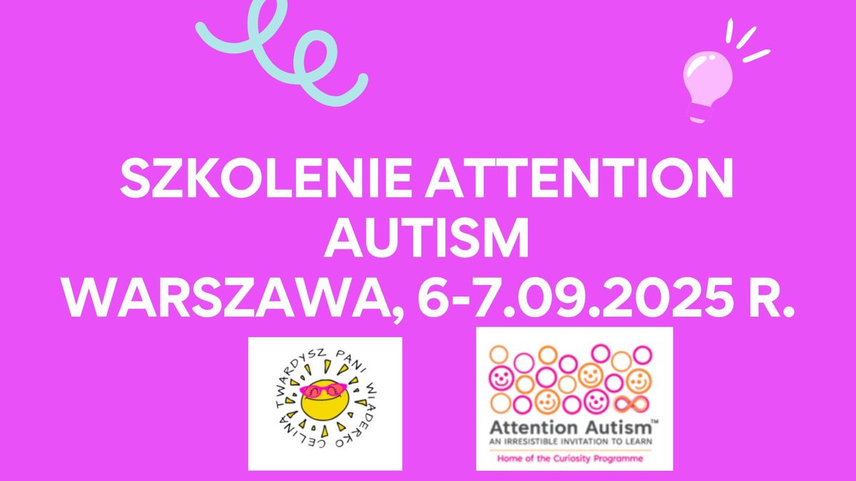 SZKOLENIE The Attention Autism \u2122