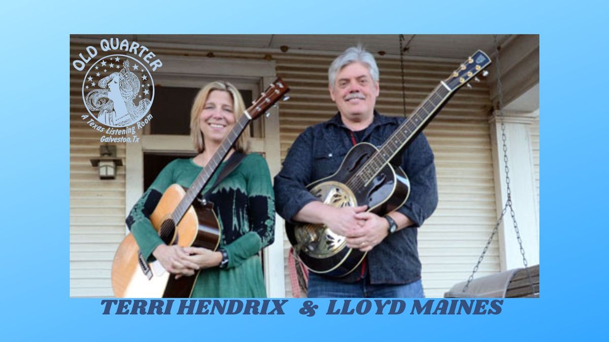 TERRI HENDRIX & LLOYD MAINES LIVE AT THE OLD QUARTER