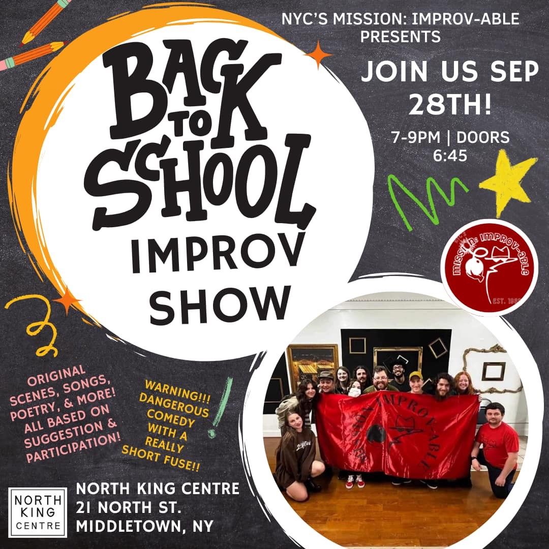 Back to School Banter: A Riotous Improv Show