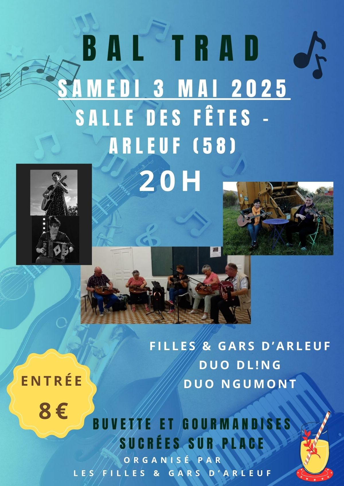 Bal Trad - Arleuf (58) le 3 mais 2025 - 20h