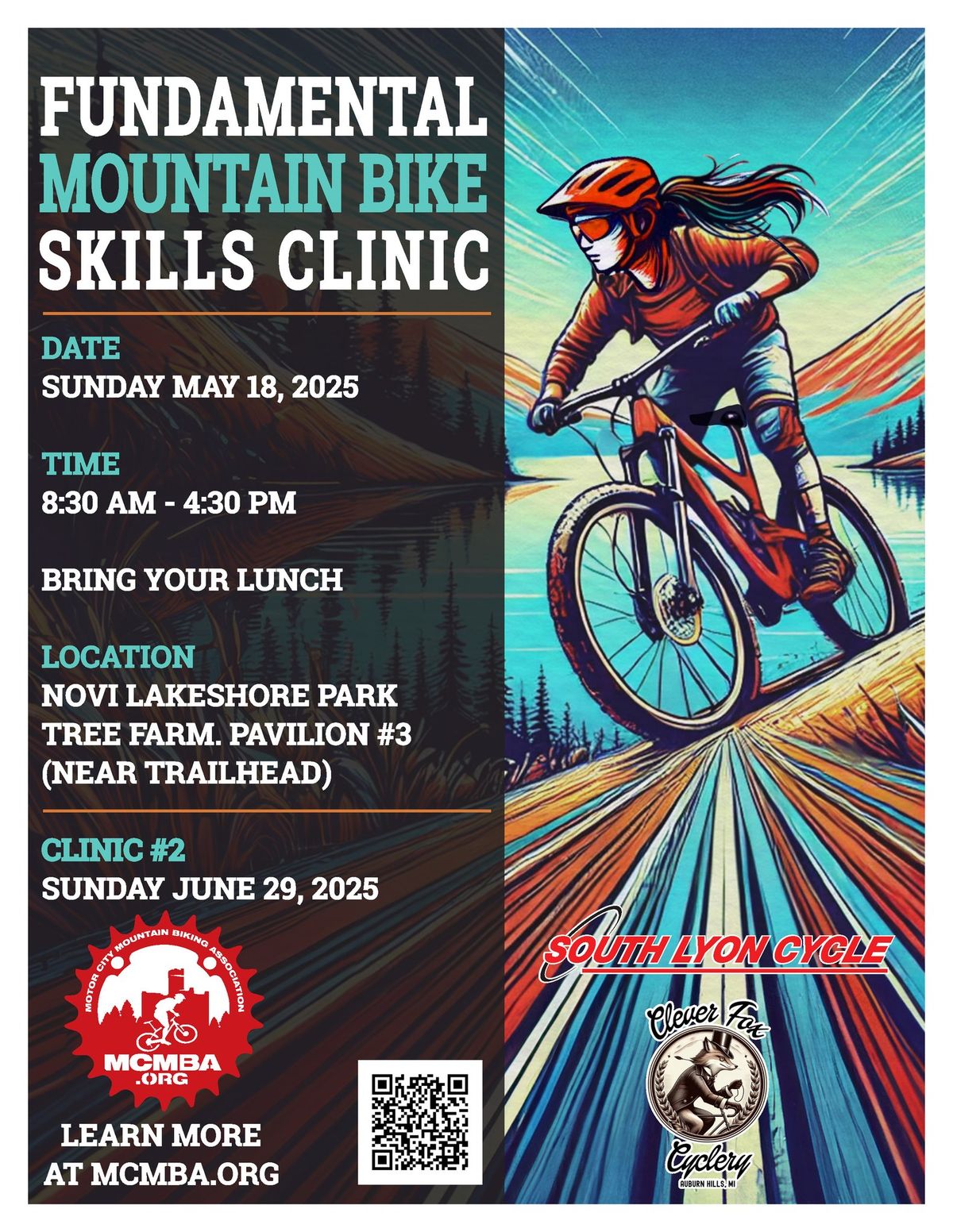 MCMBA MTB Fundamentals Skills Clinic (5\/18\/25)