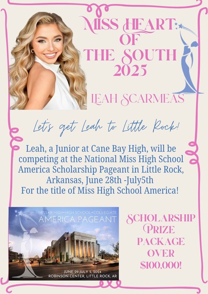 Spirit Night for Cane Bay High Junior, Leah