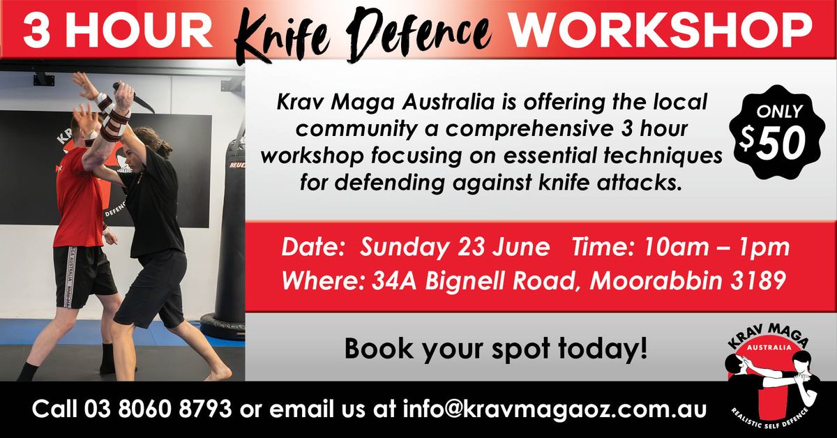 Knife Defence Workshop