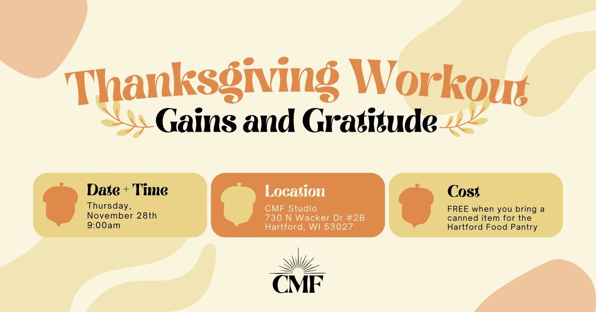 Gains and Gratitude: Thanksgiving Workout