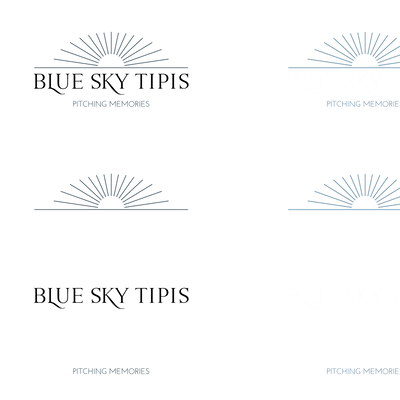 BLUE SKY TIPIS - Pitching Memories