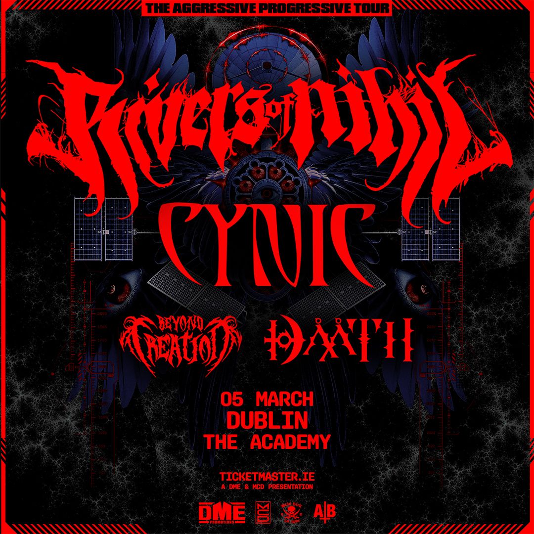 Rivers Of Nihil, Cynic, Beyond Creation & Daath