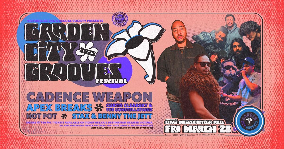 CADENCE WEAPON, APEX BREAKS, CURTIS CLEARSKY & CONSTELLATIONZ, HOT POT (GARDEN CITY GROOVES Night 2)