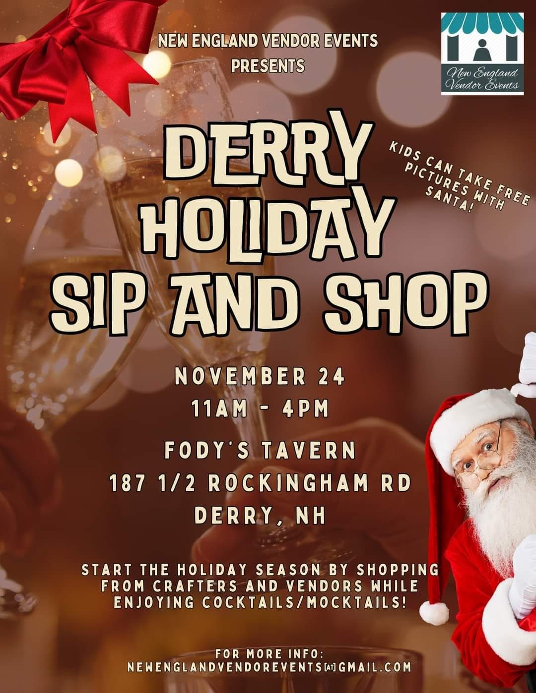 Derry Holiday Sip and Shop