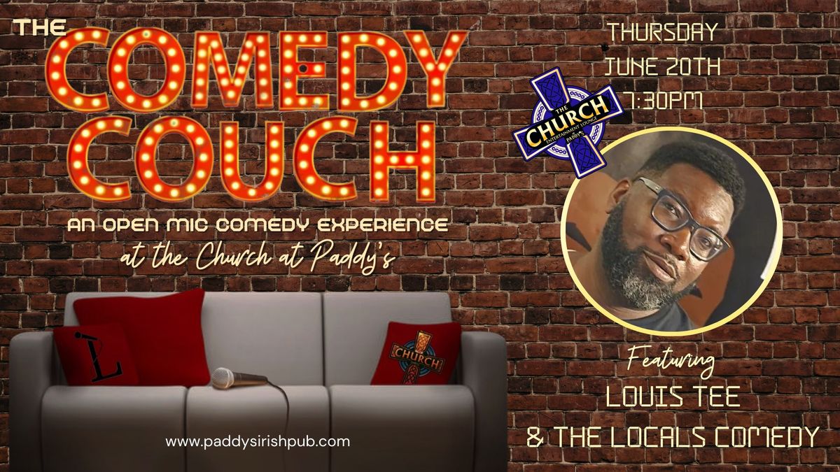 The Comedy Couch with the Locals Comedy and Louis Tee