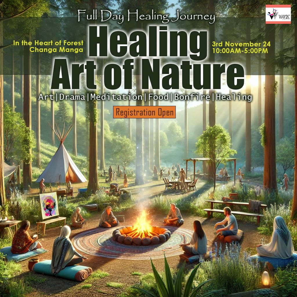 Healing Art of Nature - Full Day Workshop with Art, healing & Nature!