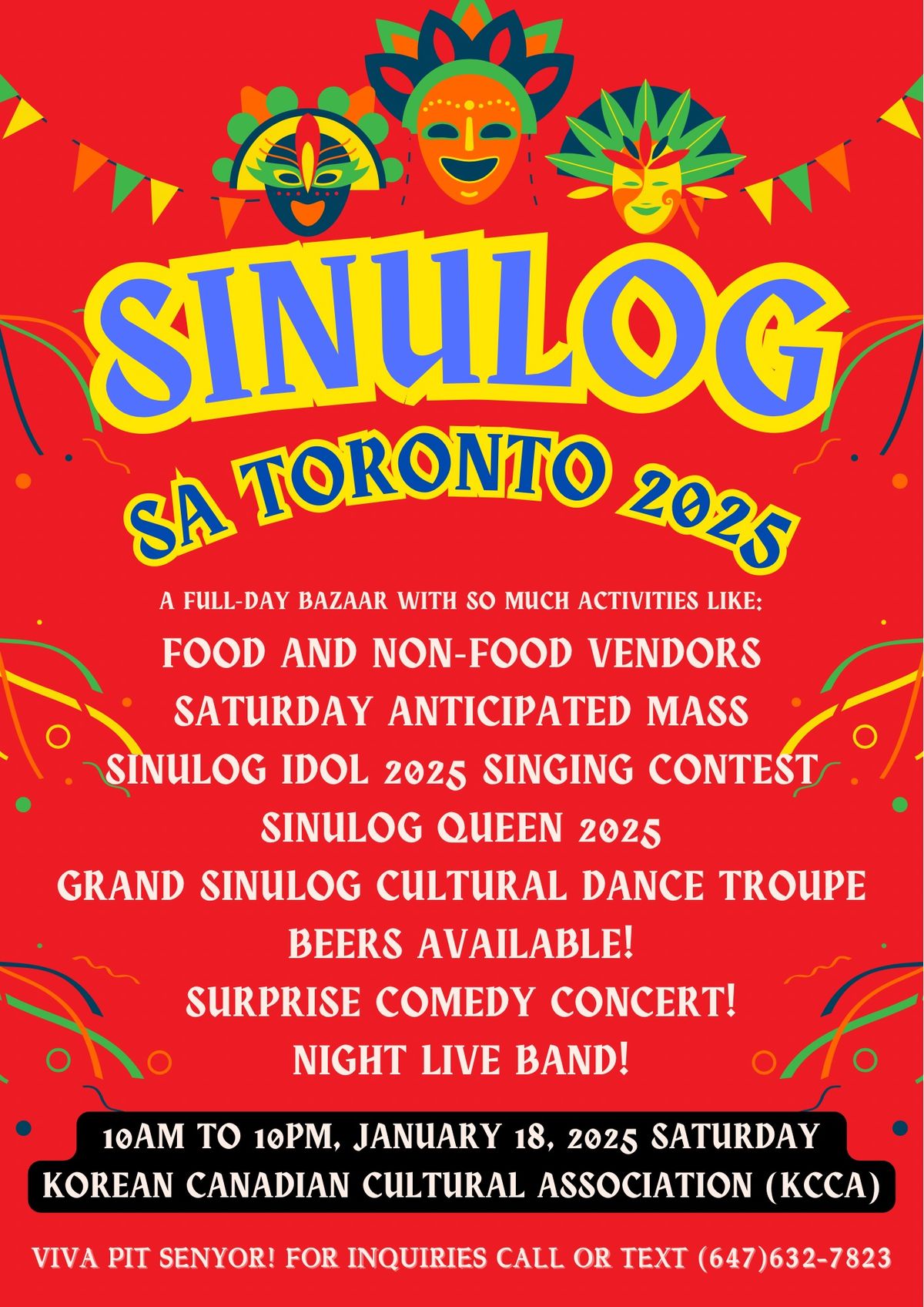 SINULOG SA TORONTO 2025 BAZAAR