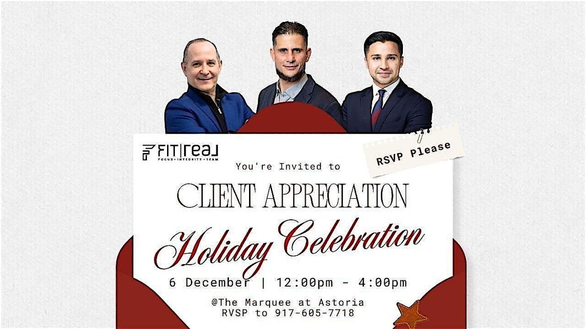 Client Appreciation Holiday Celebration