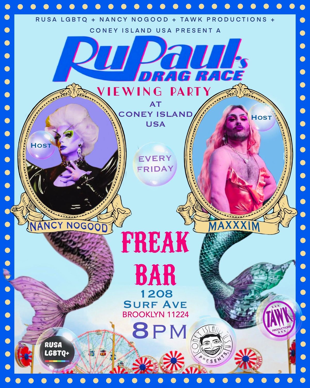 RuPaul's Drag Race Viewing Party - Free