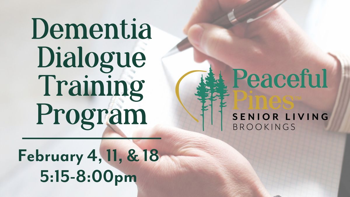 Dementia Dialogue Training Program - Part 3\/3