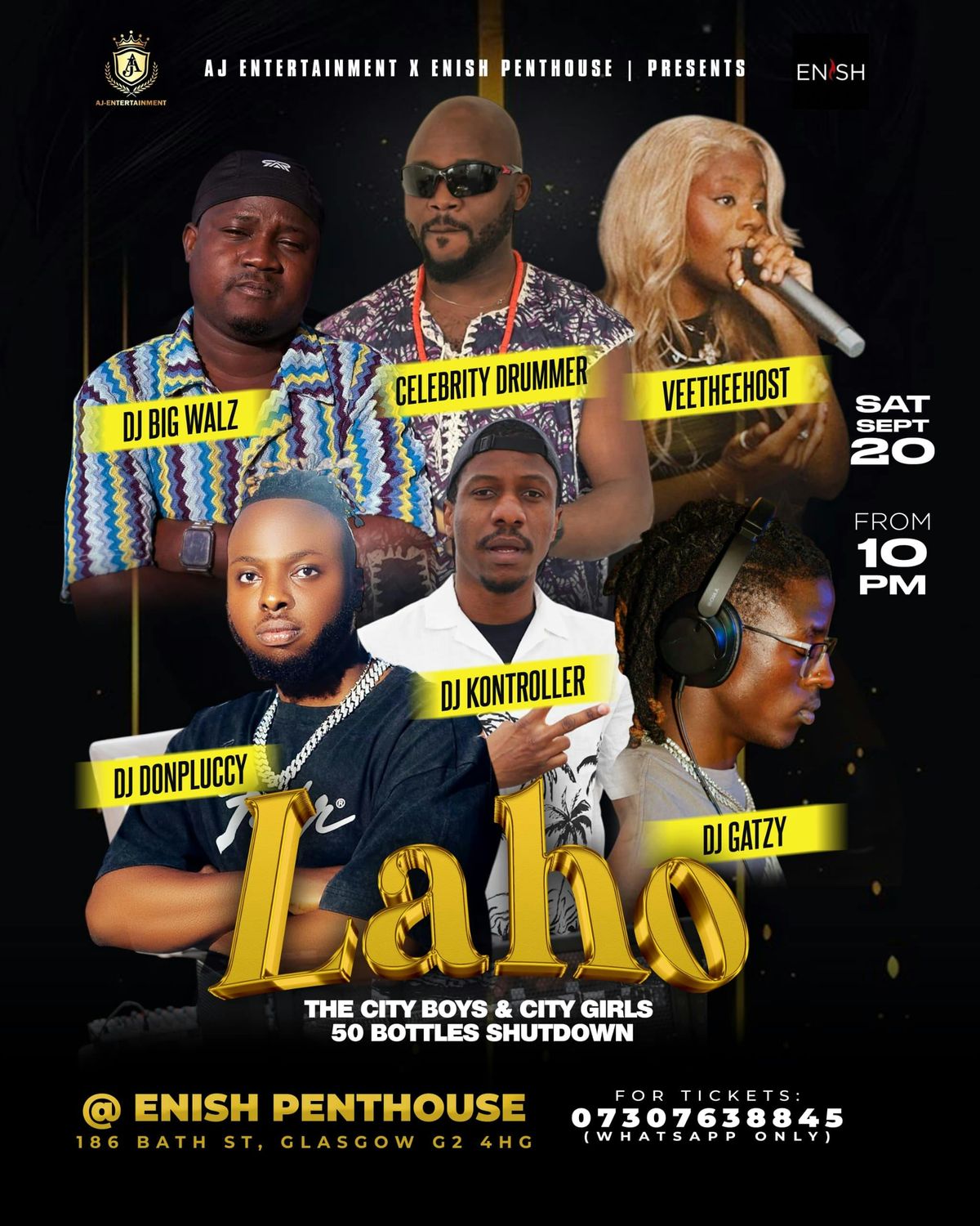 LAHO, THE  ENISH ROOFTOP WEEKEND 