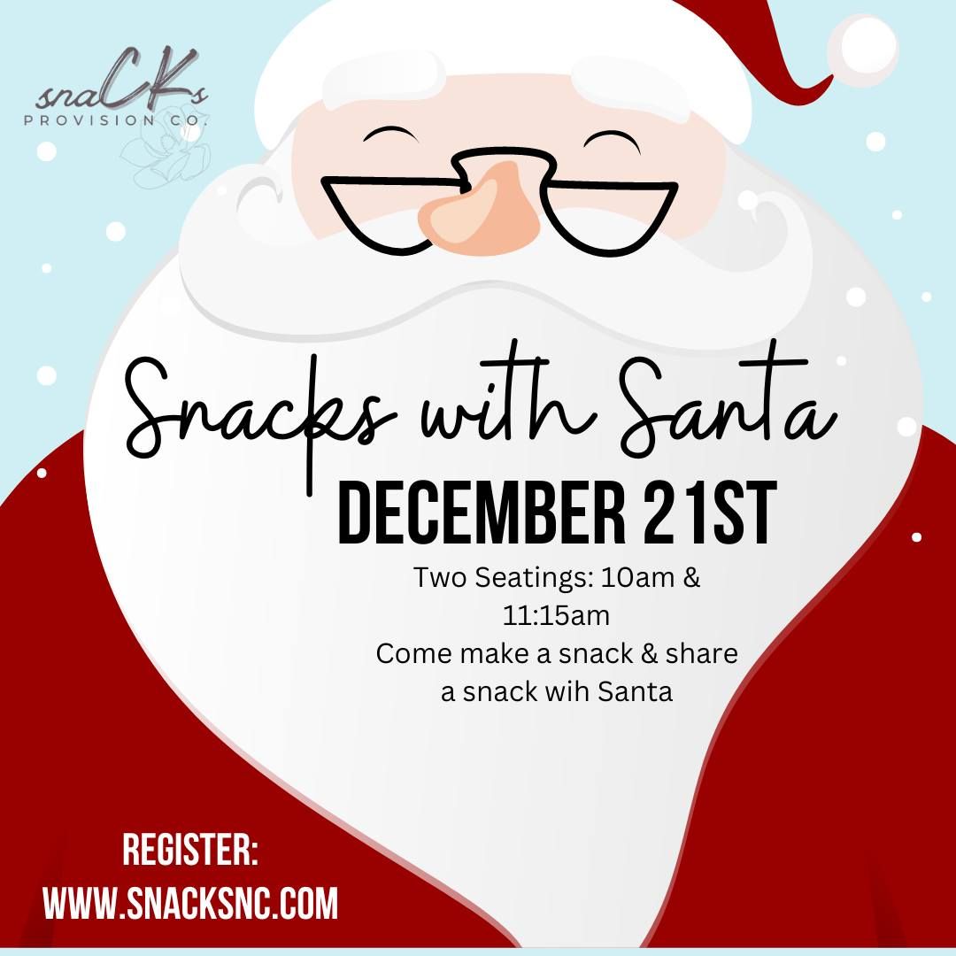 Snacks with Santa 2024