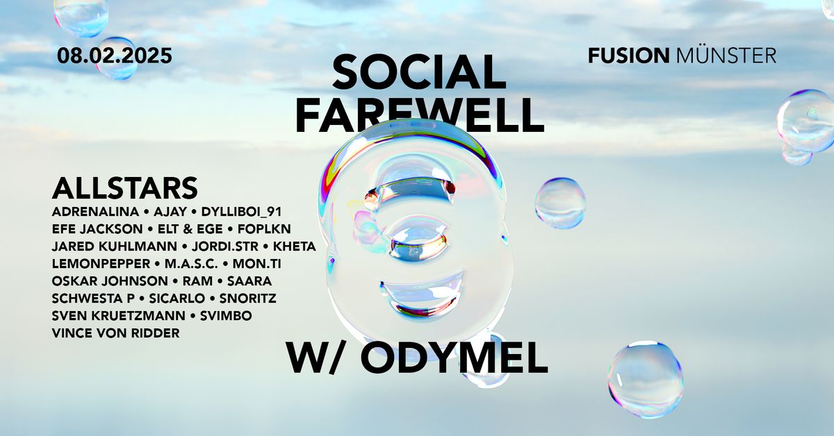 Social Farewell w\/ Odymel