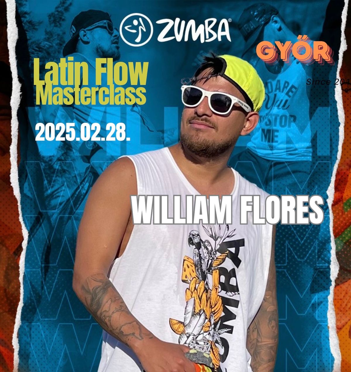 \ud83d\udca5 "Latin Flow" Zumba\u00ae Masterclass William Flores-szel \ud83d\udca5