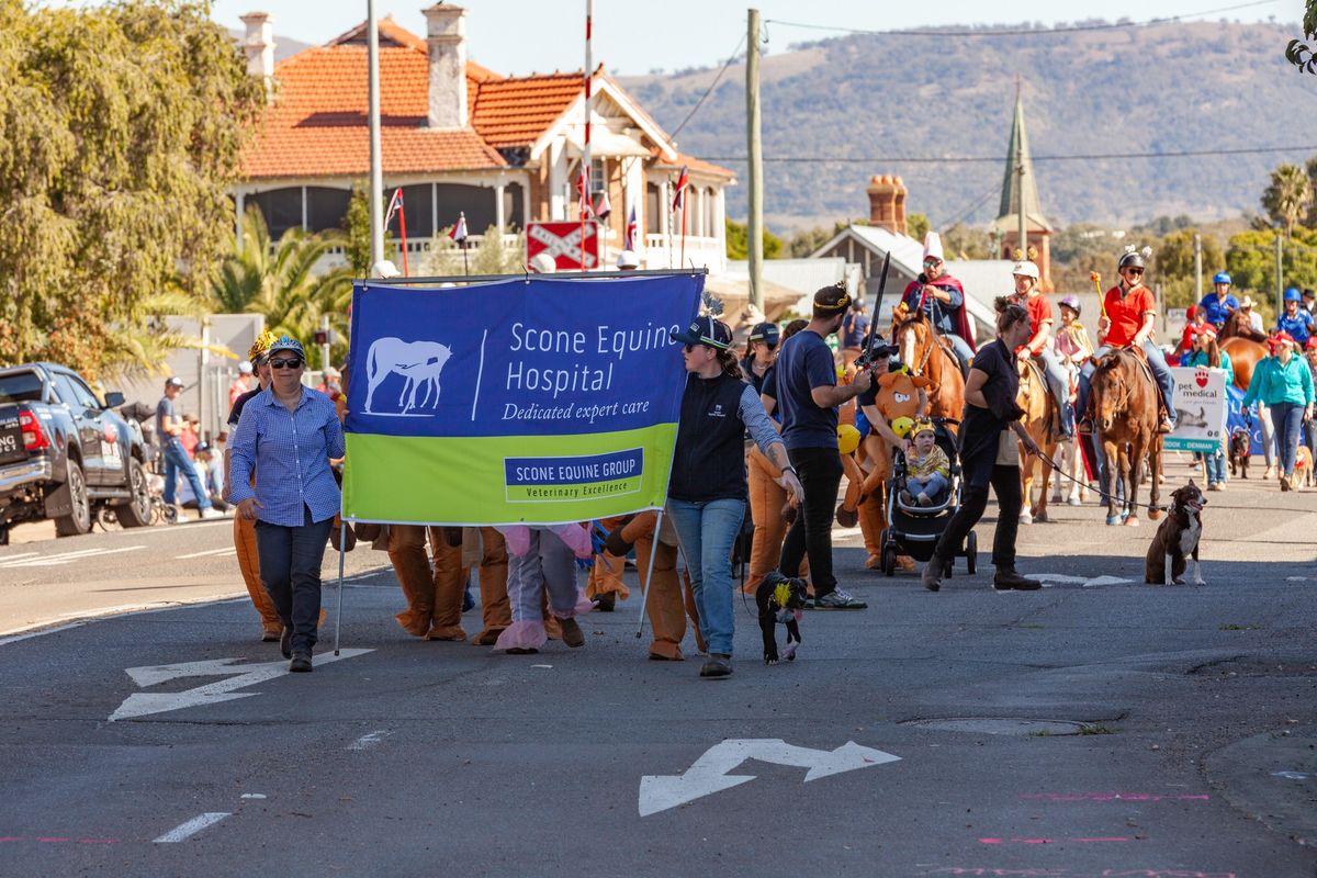 2025 Scone Equine Hospital Horse Festival Parade