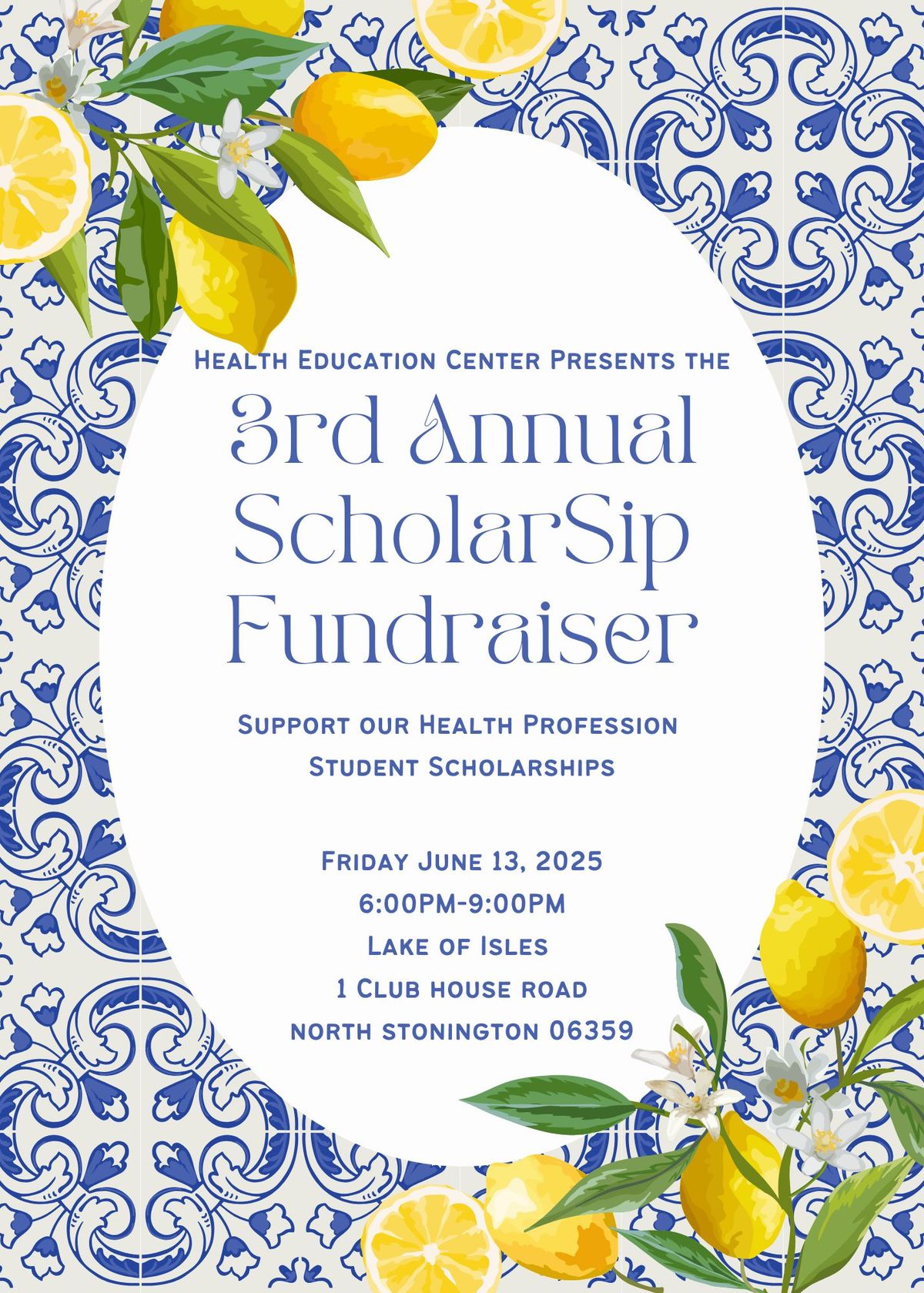 HEC's 3rd Annual ScholarSips Fundraiser