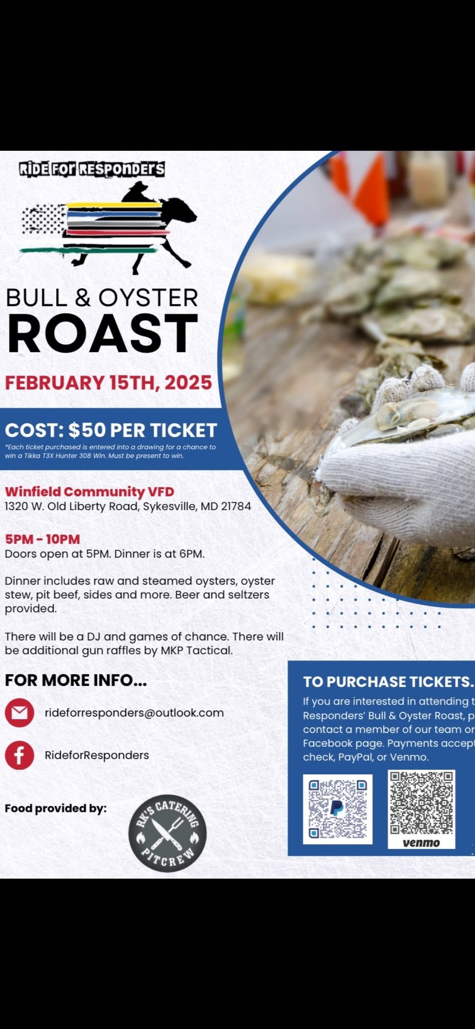 Bull & Oyster Roast 2025