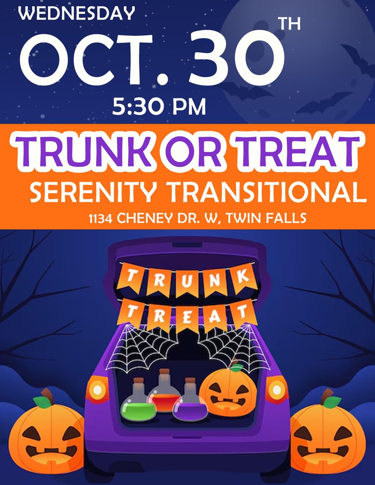 Trunk or Treat | Serenity Transitional Care