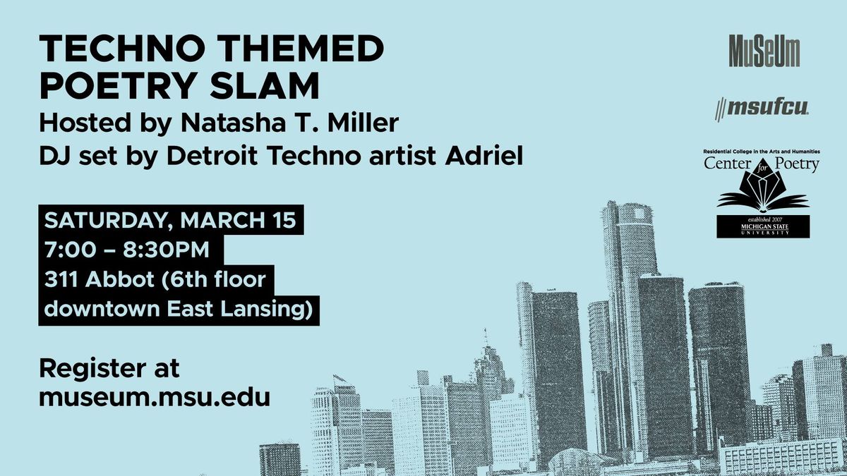 Techno Themed Poetry Slam