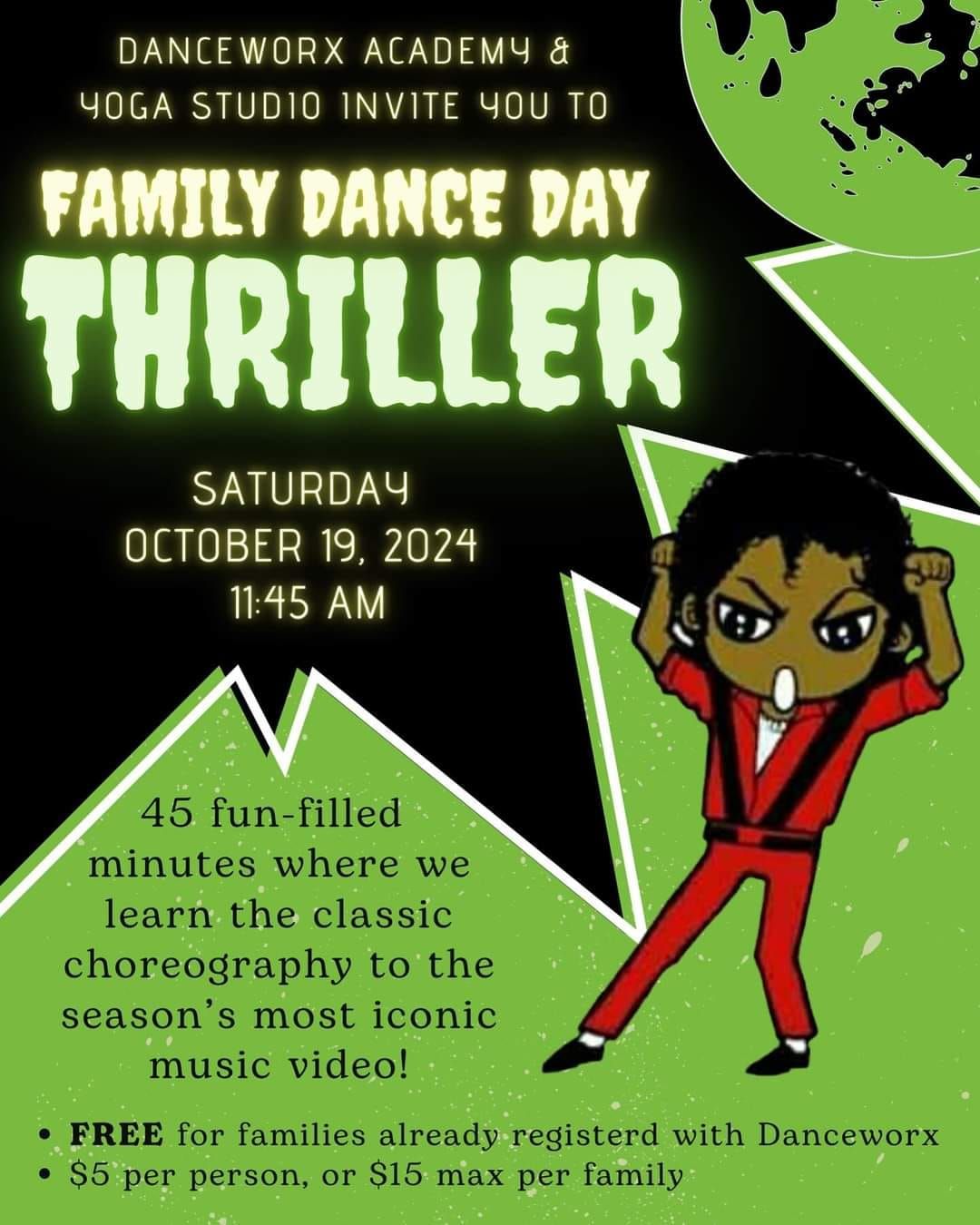 Family Dance Day THRILLER!