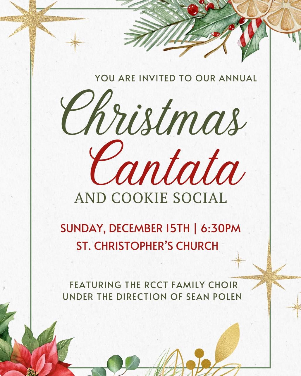 Annual Christmas Cantata