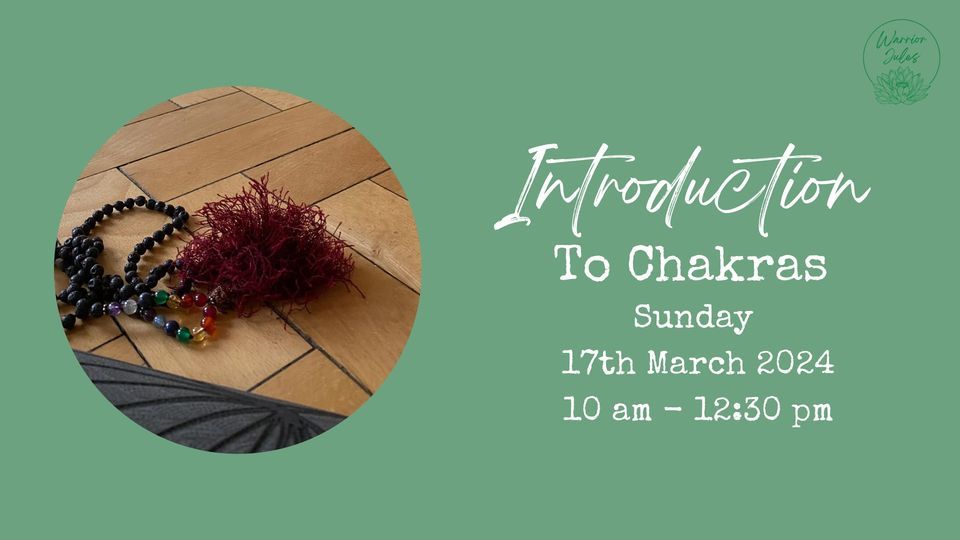 Introduction To Chakras, The Zen Space, Spalding, 17 March 2024