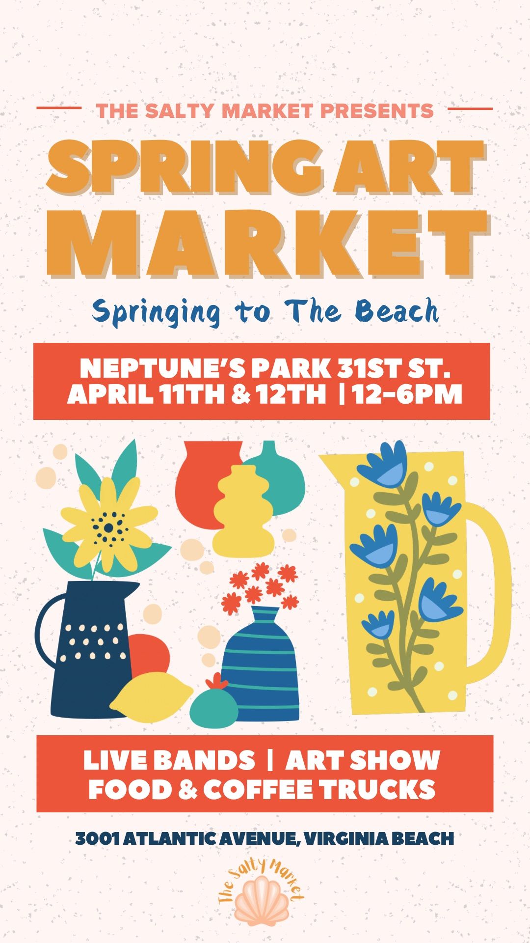 Spring Art Market: Springing to The Beach!