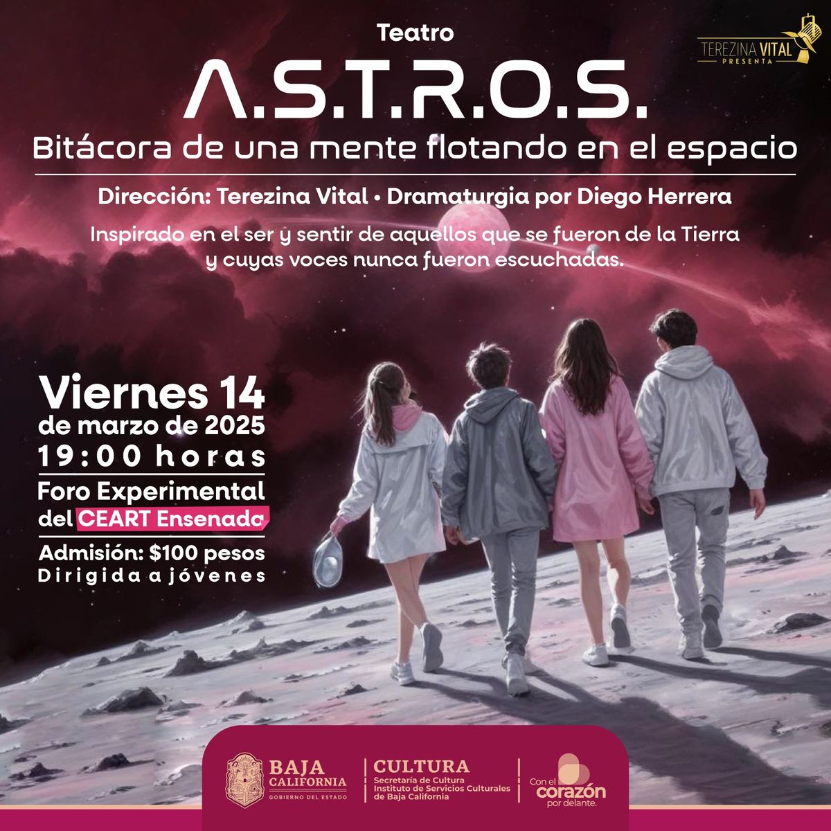 A.S.T.R.OS Bit\u00e1cora de una mente flotando en el espacio