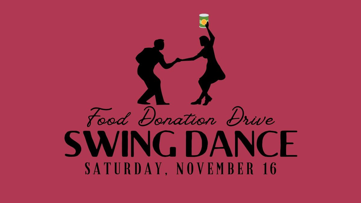 Food Drive Swing Dance