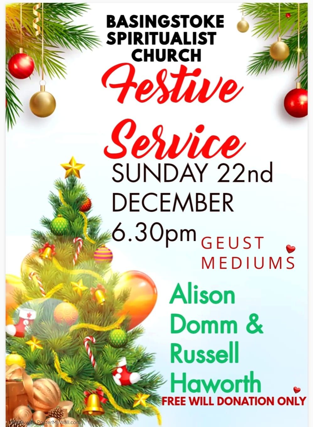 Special Festive Devine Service 